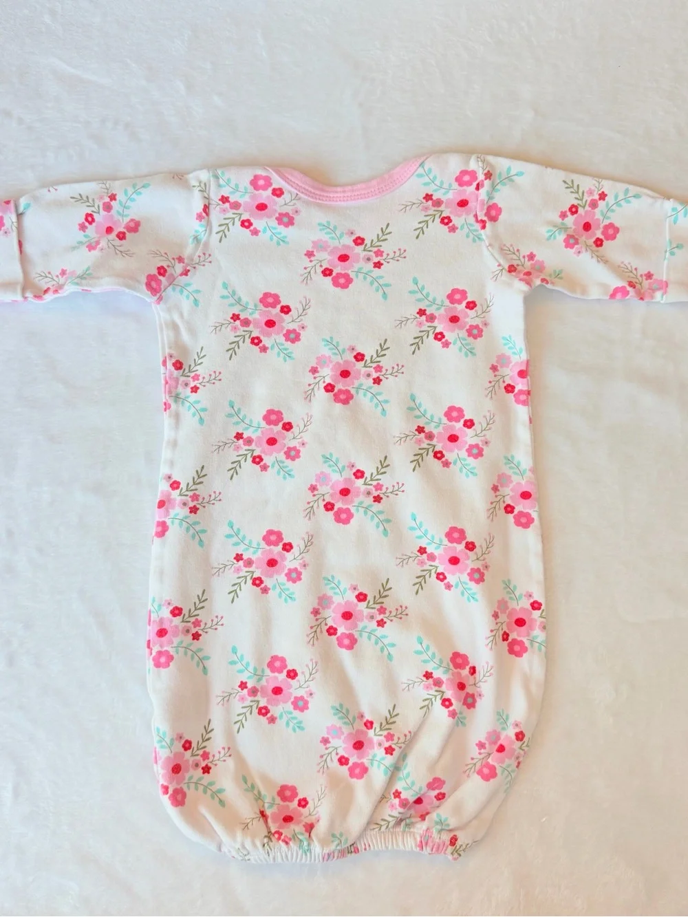 Luvable Friends - Pink 2-Pack Gown Set